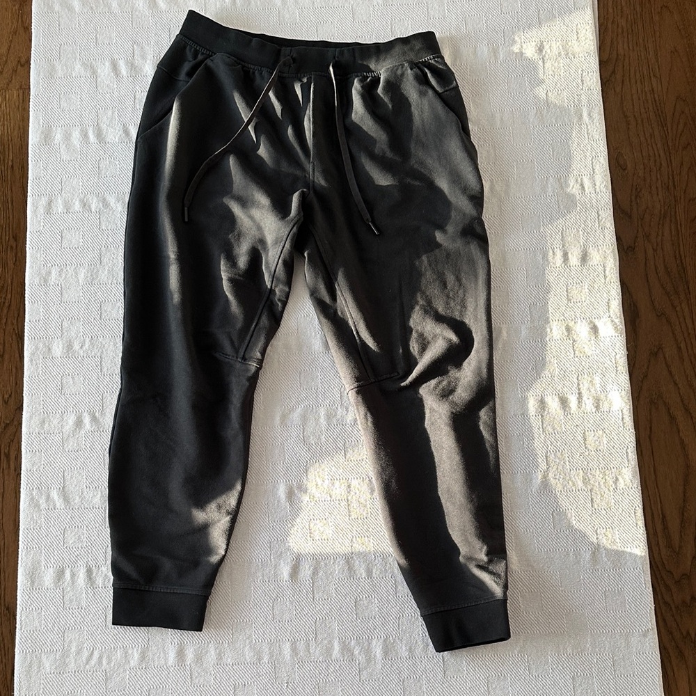 Black Lululemon City Sweet Jogger Pants